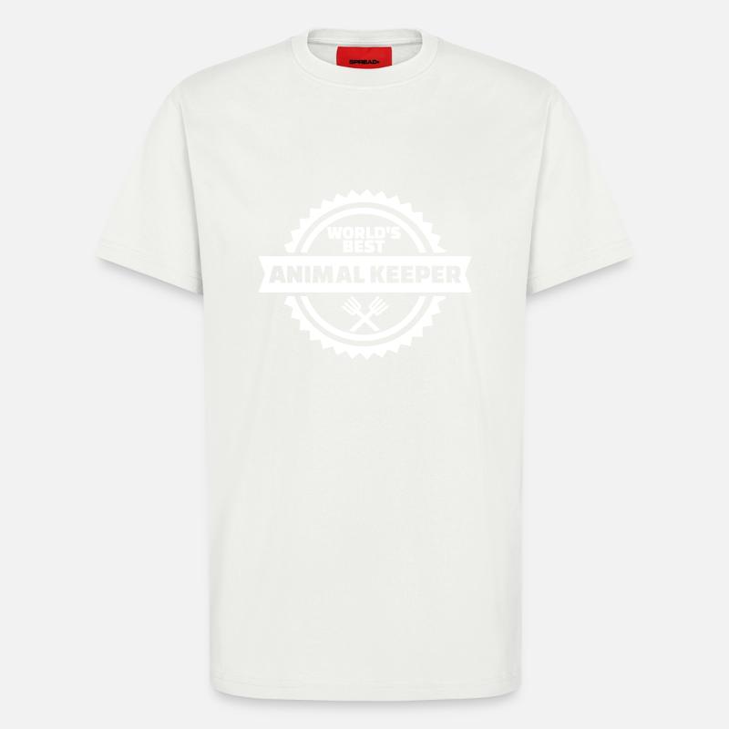 Tierpfleger - T-Shirt - made by SPREAD - OFF WHITE