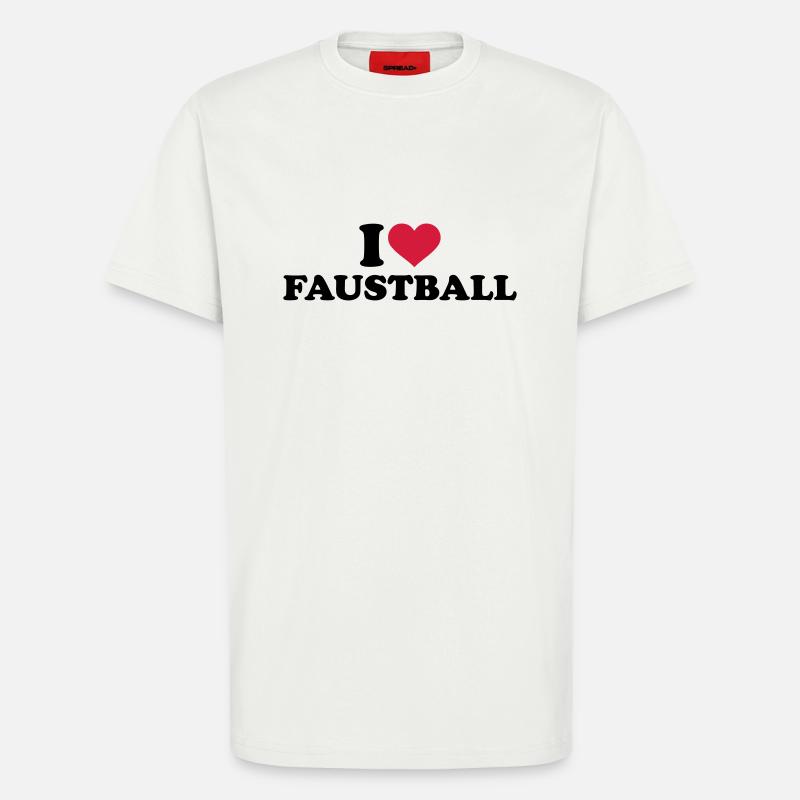 Faustball - T-Shirt - made by SPREAD - OFF WHITE