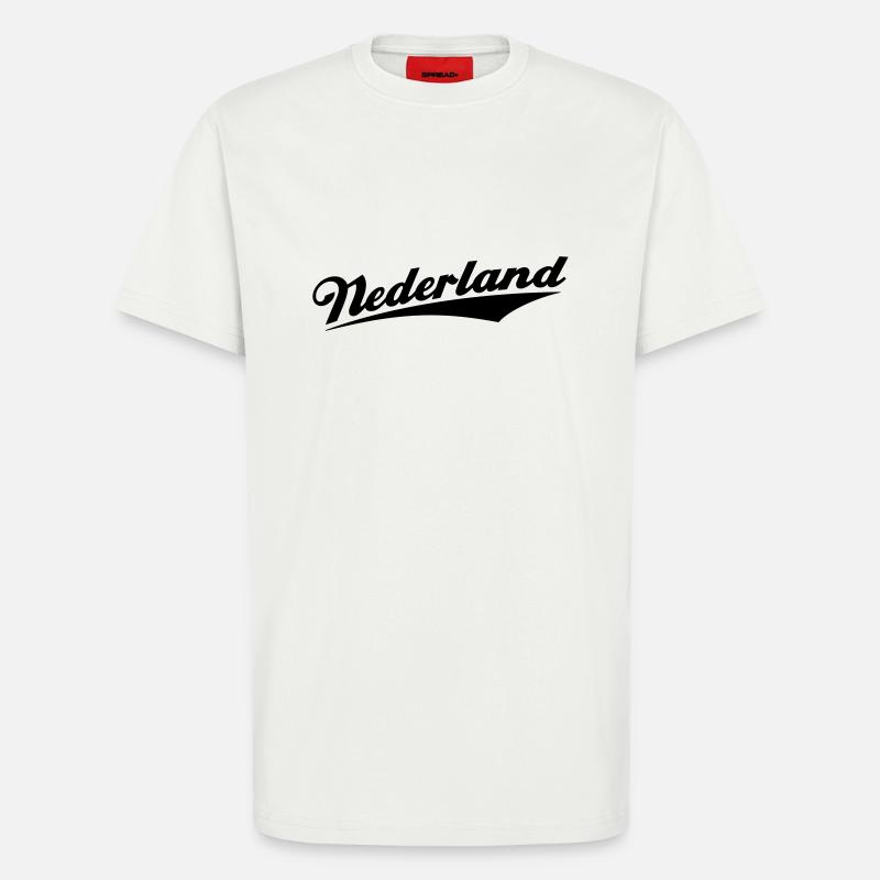 NEDERLAND MARK - T-Shirt - made by SPREAD - OFF WHITE