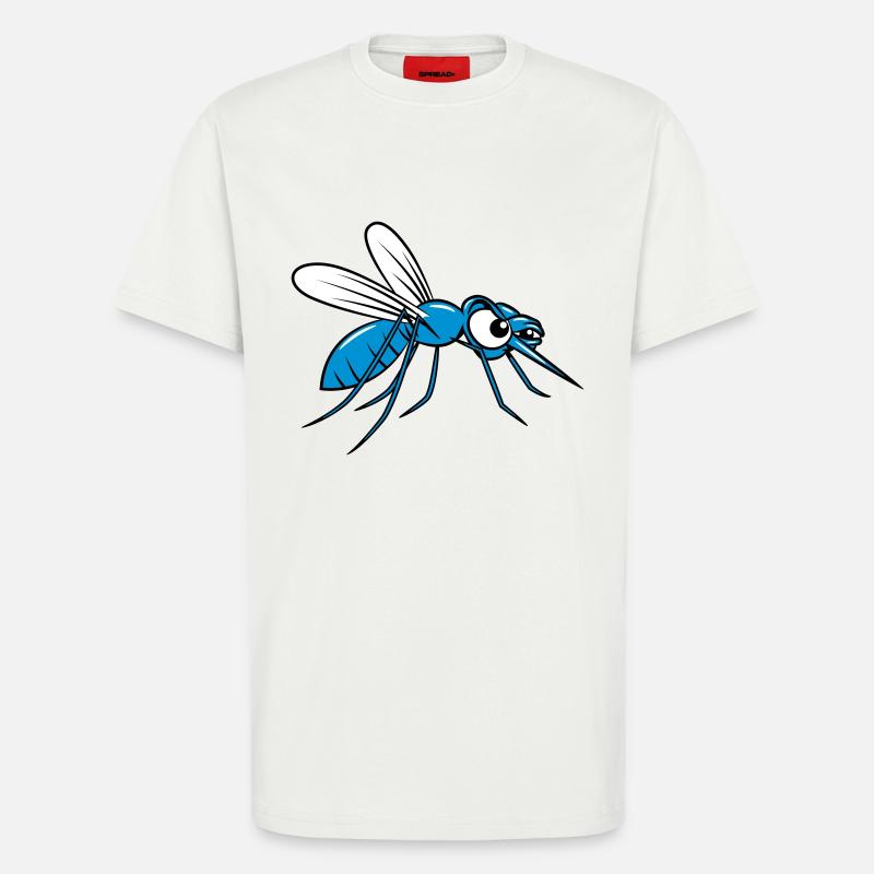Mücke witzig - T-Shirt - made by SPREAD - OFF WHITE