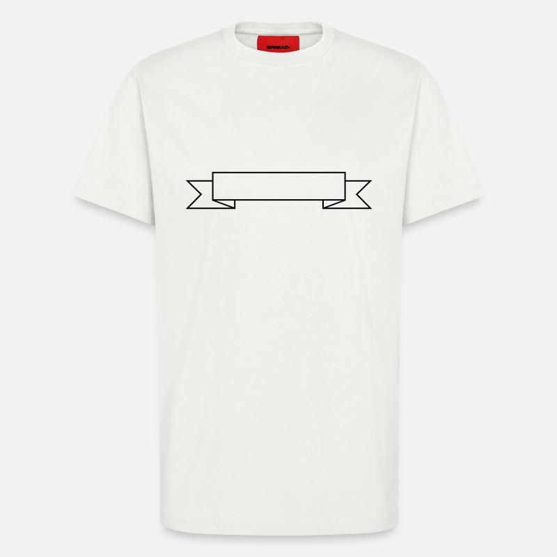 Banner - T-Shirt - made by SPREAD - OFF WHITE