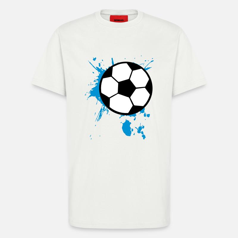 Fußball Soccer 3c - T-Shirt - made by SPREAD - OFF WHITE
