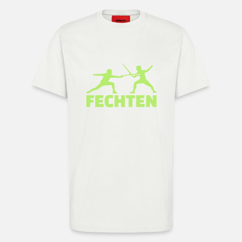 Fechten - T-Shirt - made by SPREAD - OFF WHITE