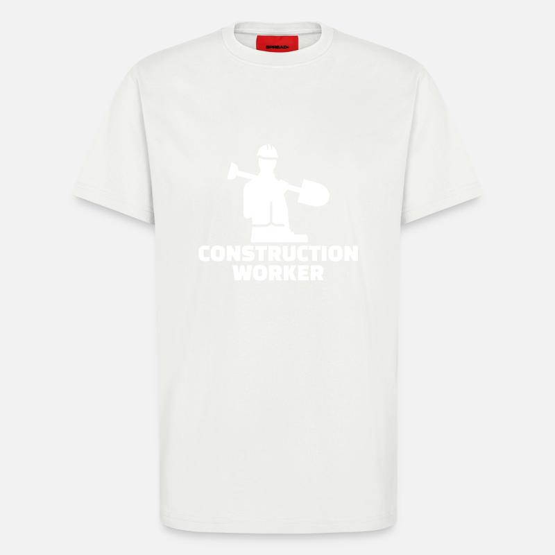 Bauarbeiter - T-Shirt - made by SPREAD - OFF WHITE