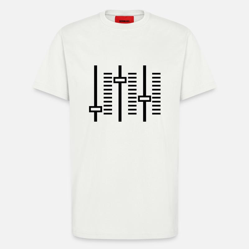DJ controllers - T-Shirt - made by SPREAD - OFF WHITE