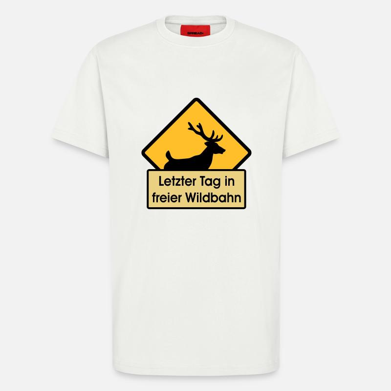 Junggeselle - T-Shirt - made by SPREAD - OFF WHITE