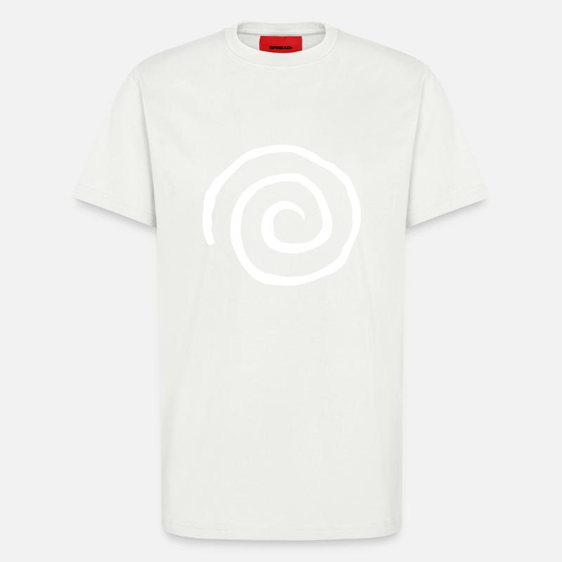 Spirale Schnecke - T-Shirt - made by SPREAD - OFF WHITE