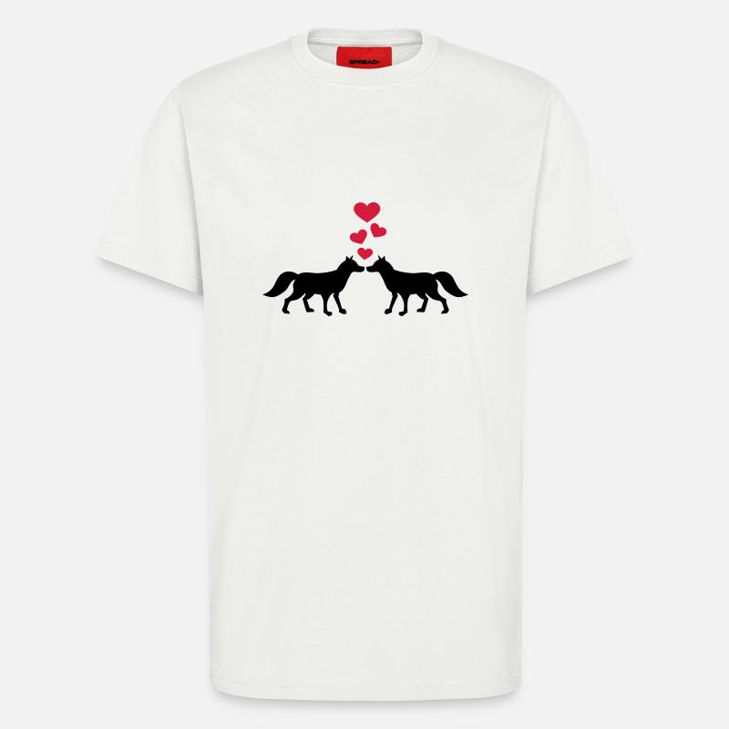 Fuchs - T-Shirt - made by SPREAD - OFF WHITE