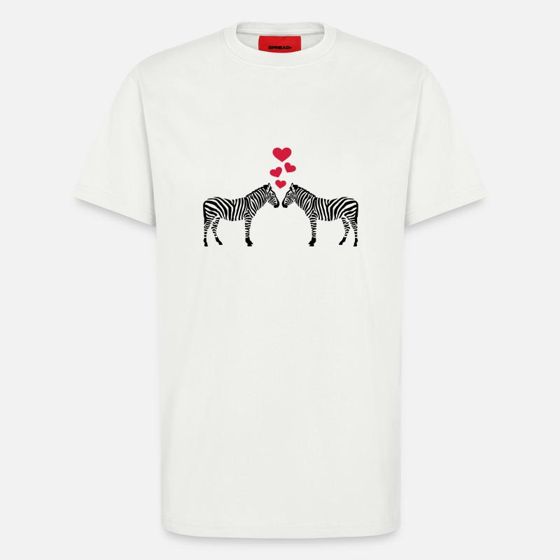 Zebra - T-Shirt - made by SPREAD - OFF WHITE