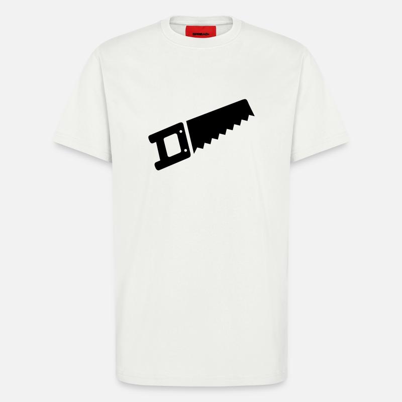 Säge - T-Shirt - made by SPREAD - OFF WHITE