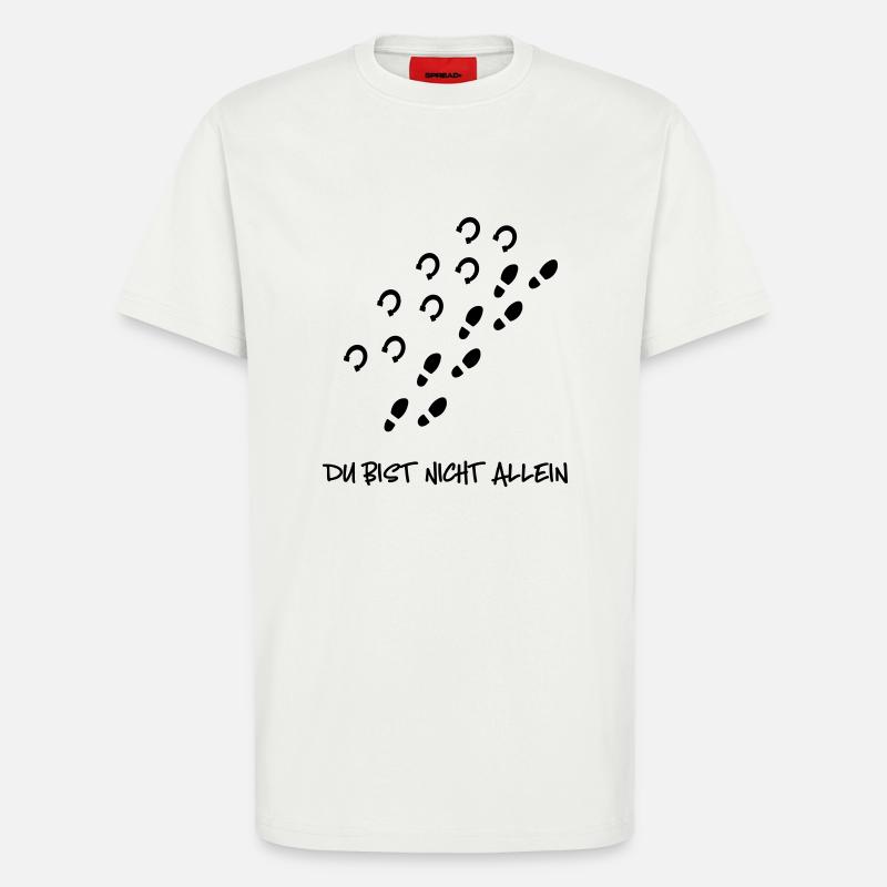 Pferd - T-Shirt - made by SPREAD - OFF WHITE