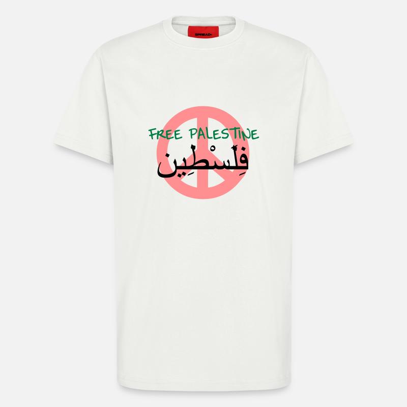 Palästina - T-Shirt - made by SPREAD - OFF WHITE