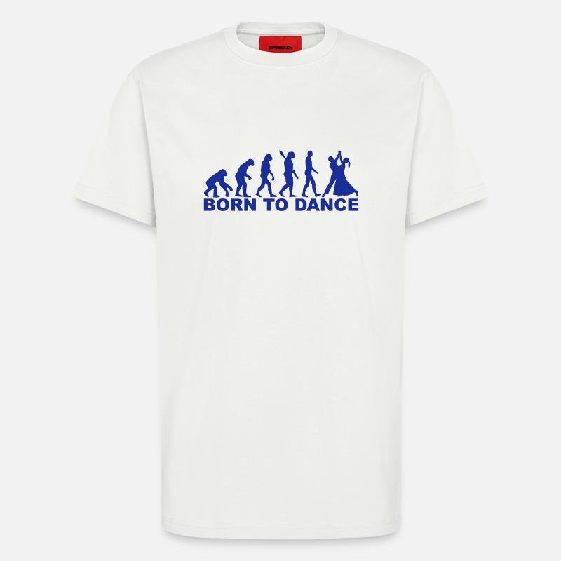 Evolution Dancing - T-Shirt - made by SPREAD - OFF WHITE