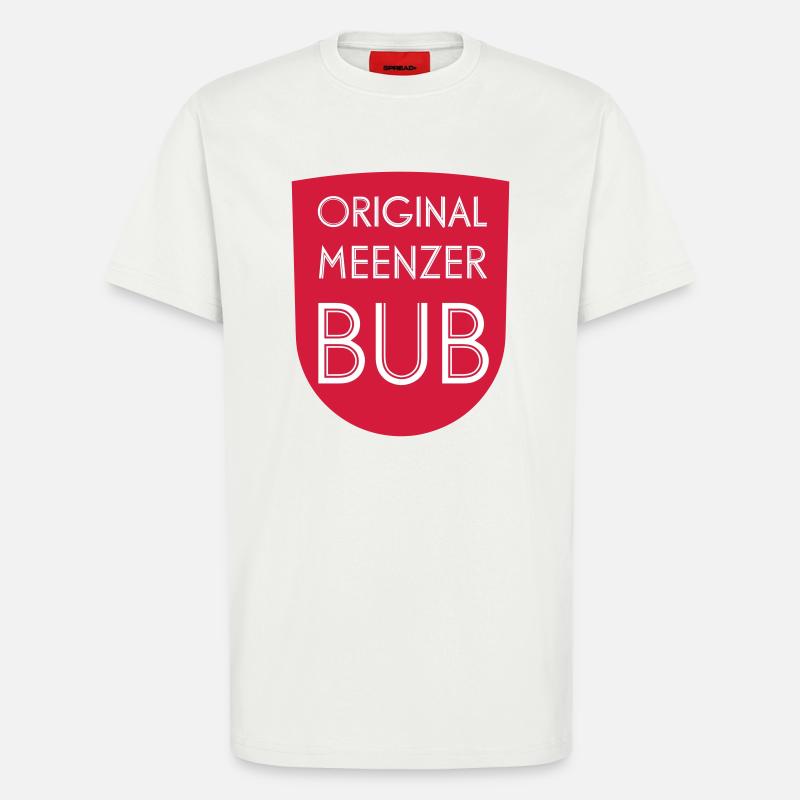 Original Meenzer Bub - T-Shirt - made by SPREAD - OFF WHITE