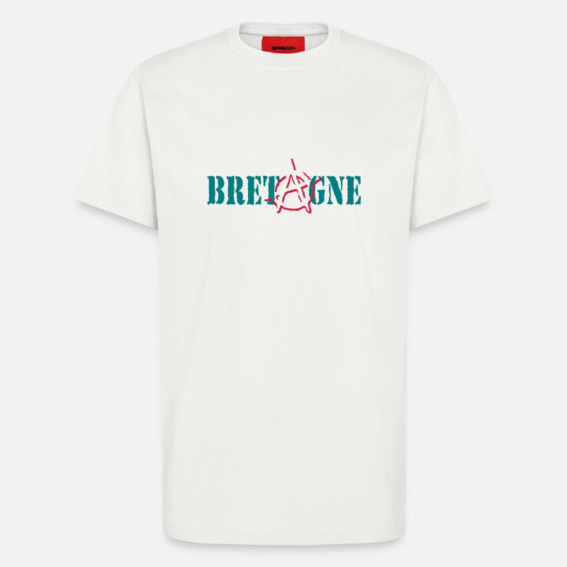 Anarchy Britannien - T-Shirt - made by SPREAD - OFF WHITE