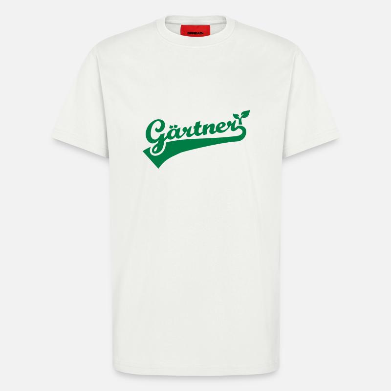 Gärtner - T-Shirt - made by SPREAD - OFF WHITE