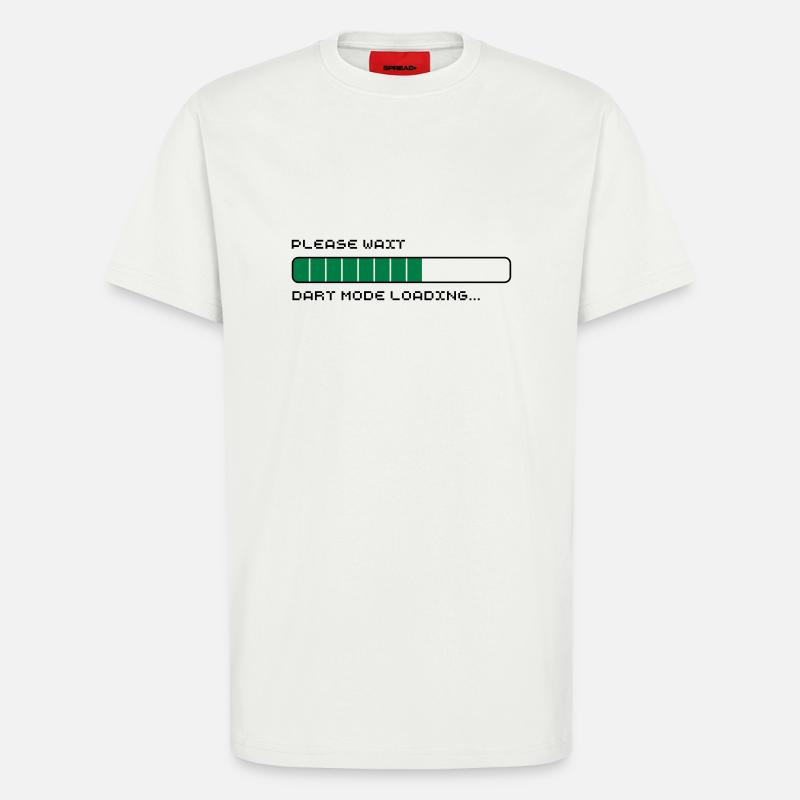 Dart Mode Loading... - T-Shirt - made by SPREAD - OFF WHITE