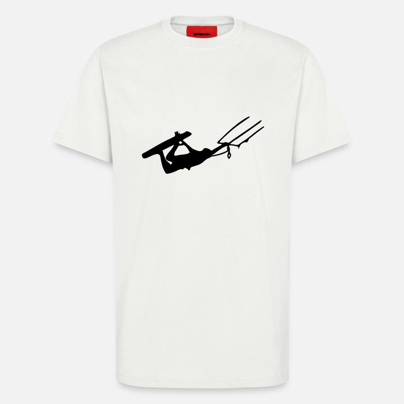 railey - T-Shirt - made by SPREAD - OFF WHITE