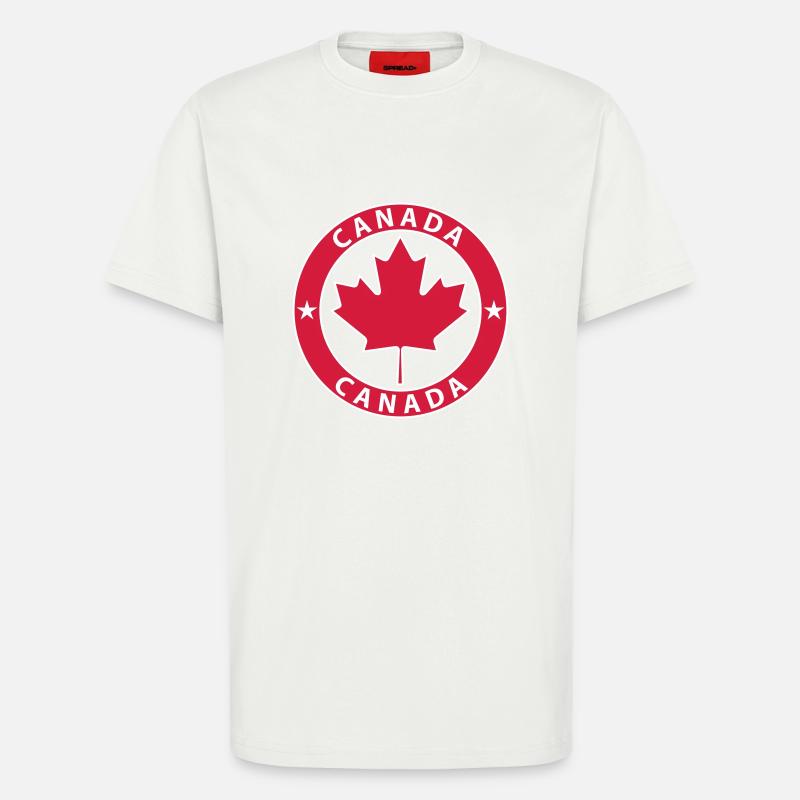 Canada Maple - T-Shirt - made by SPREAD - OFF WHITE
