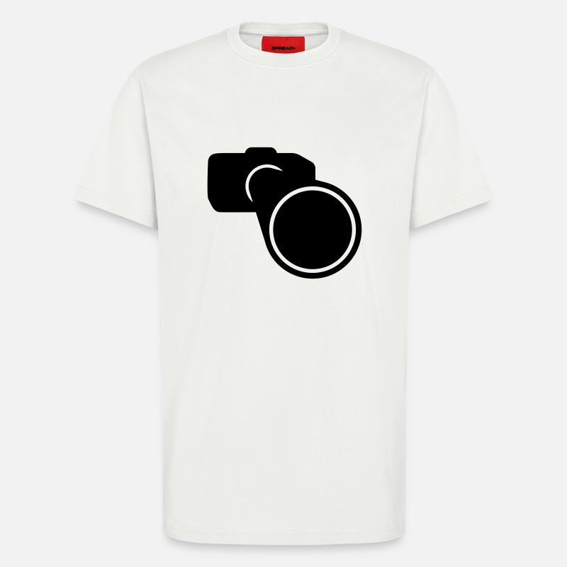 Kamera // Digitalkamera // Spiegelreflex // DSLR - T-Shirt - made by SPREAD - OFF WHITE