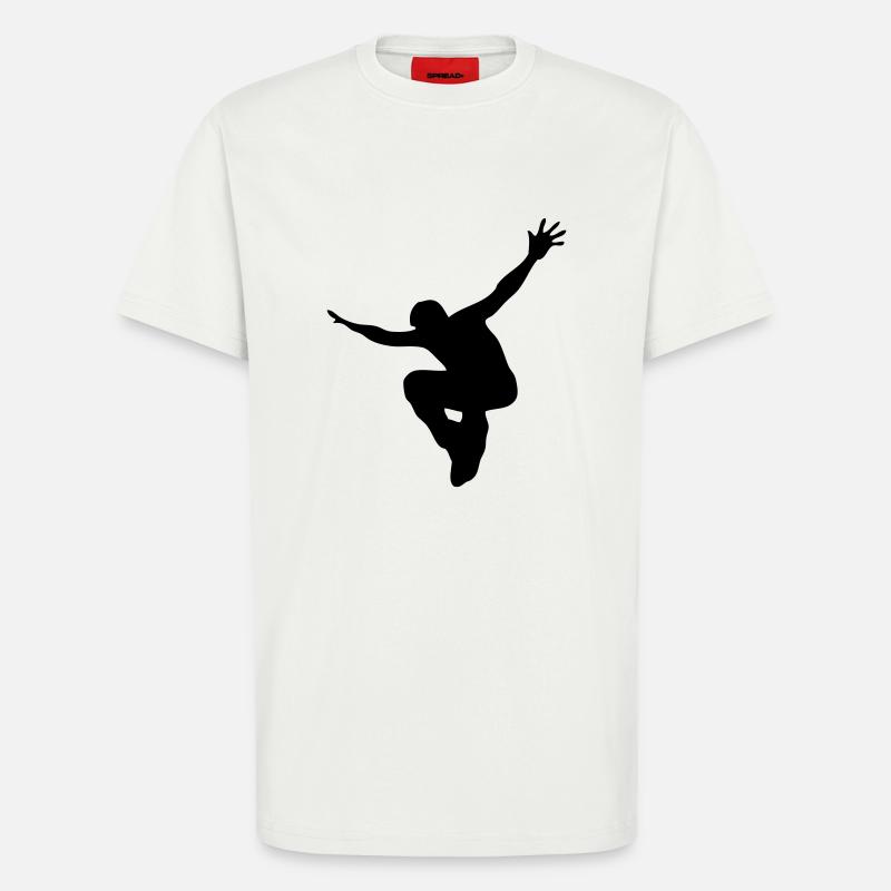 Jump! - T-Shirt - made by SPREAD - OFF WHITE