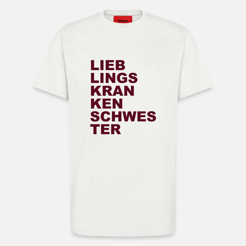 Lieblingskrankenschwester - T-Shirt - made by SPREAD - OFF WHITE