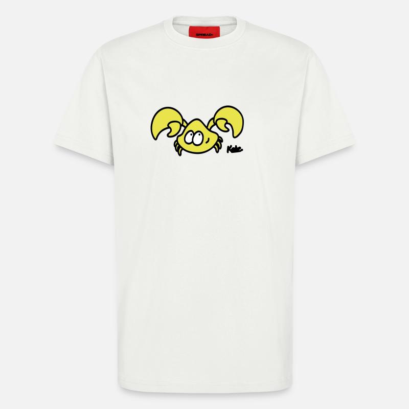 Krebs (3c) - T-Shirt - made by SPREAD - OFF WHITE