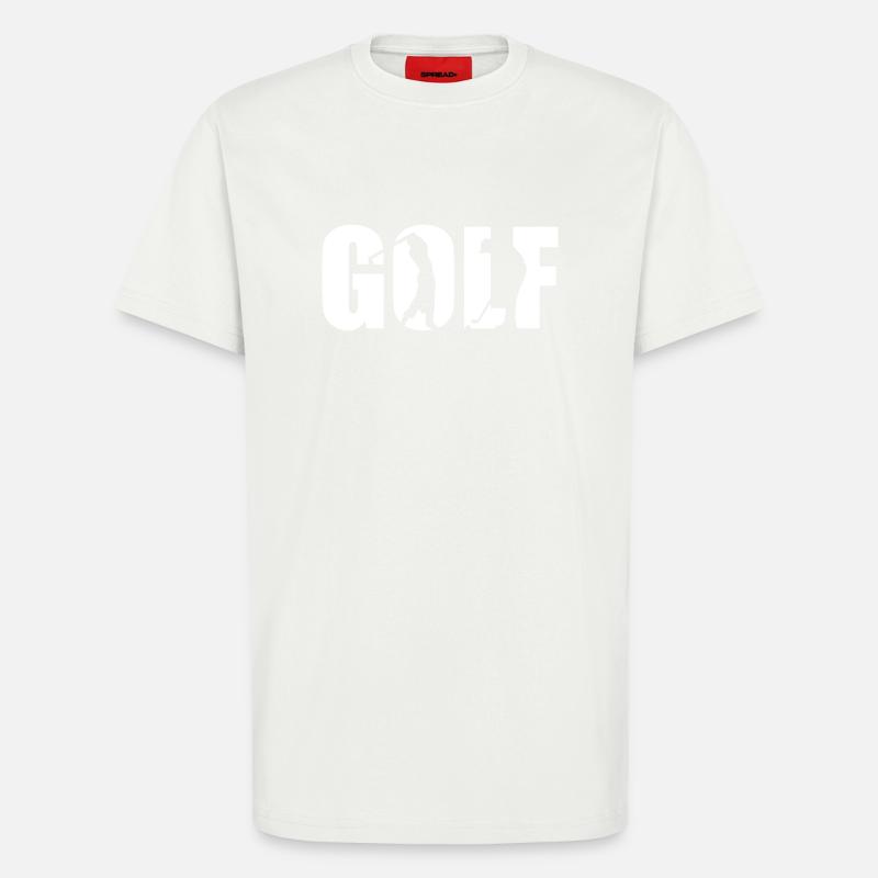 Golf - T-Shirt - made by SPREAD - OFF WHITE