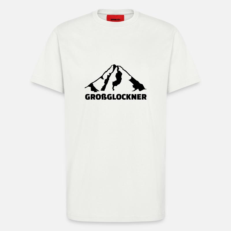 Großglockner - T-Shirt - made by SPREAD - OFF WHITE