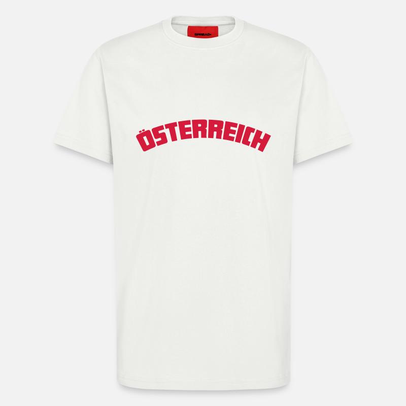 oesterreich - T-Shirt - made by SPREAD - OFF WHITE