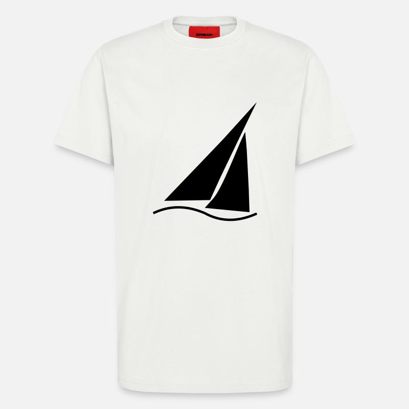 Regatta 1 - T-Shirt - made by SPREAD - OFF WHITE
