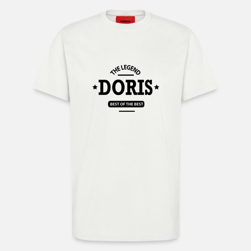 doris - T-Shirt - made by SPREAD - OFF WHITE