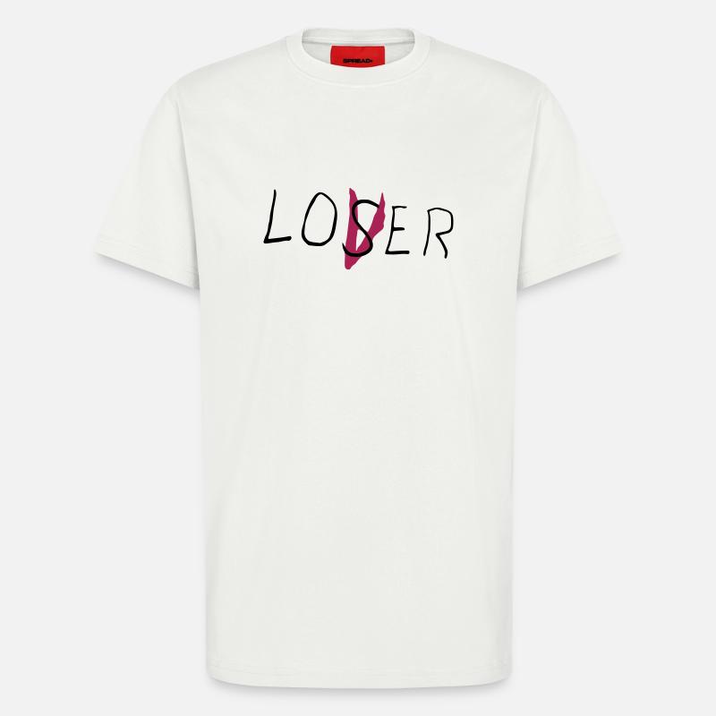 Loser & Lover - T-Shirt - made by SPREAD - OFF WHITE