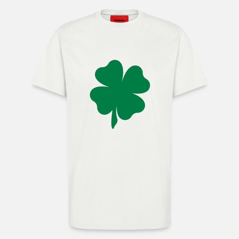 Kleeblatt - T-Shirt - made by SPREAD - OFF WHITE