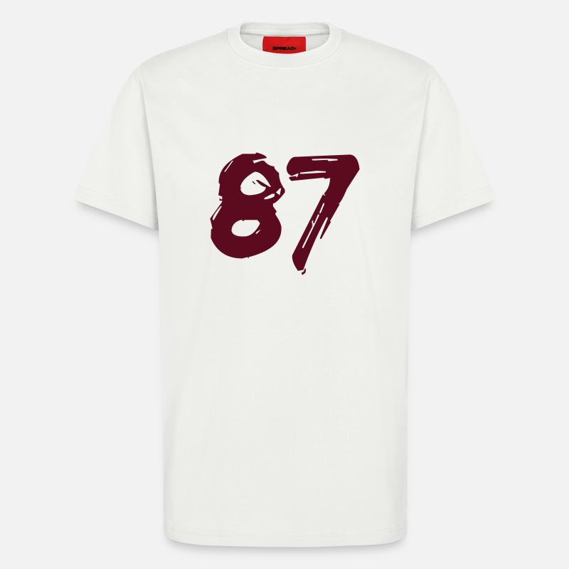 Brushed 87 - T-Shirt - made by SPREAD - OFF WHITE