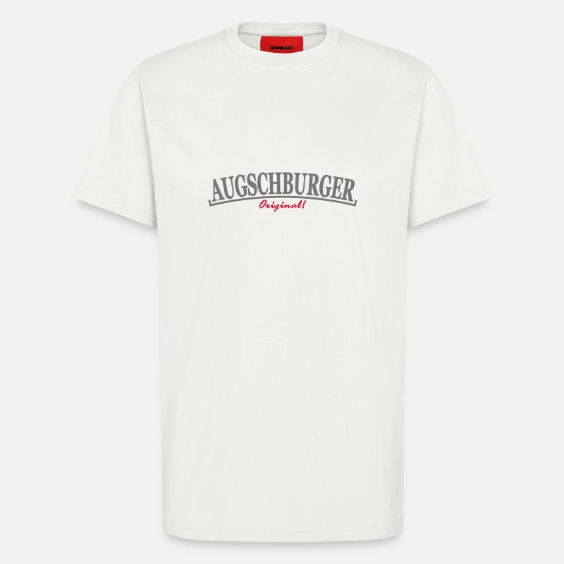 Augschburger, Original - T-Shirt - made by SPREAD - OFF WHITE