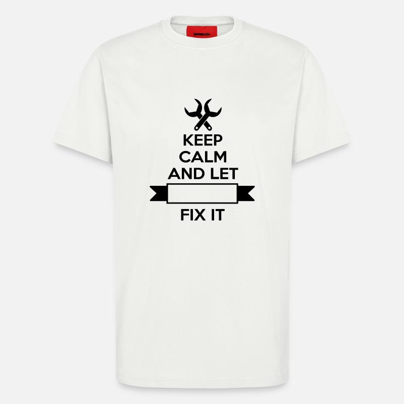 Mechaniker - T-Shirt - made by SPREAD - OFF WHITE