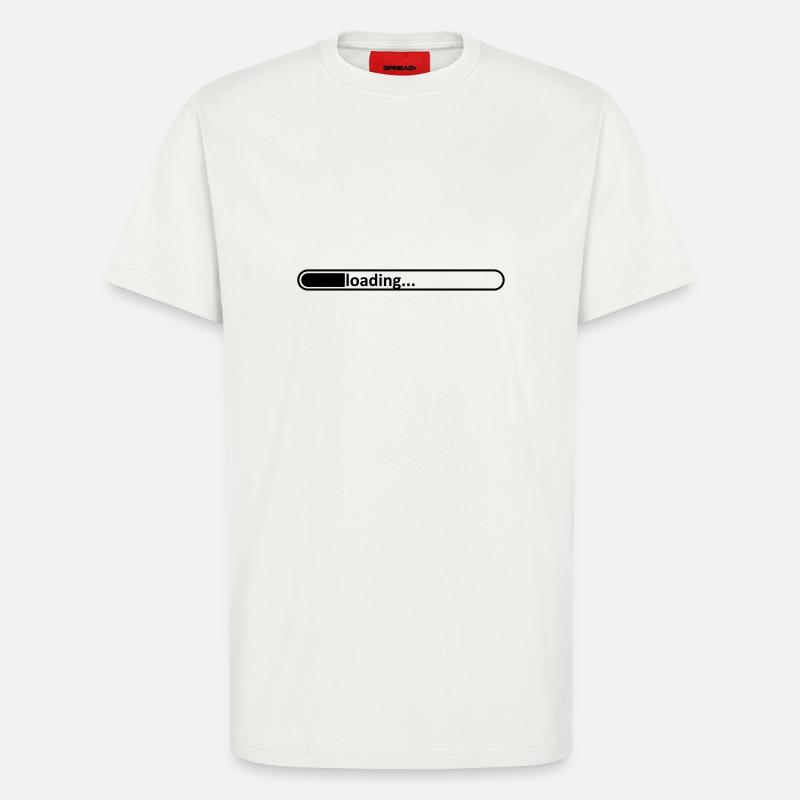 Loading bar / / loading / / / / Load loads / / - T-Shirt - made by SPREAD - OFF WHITE