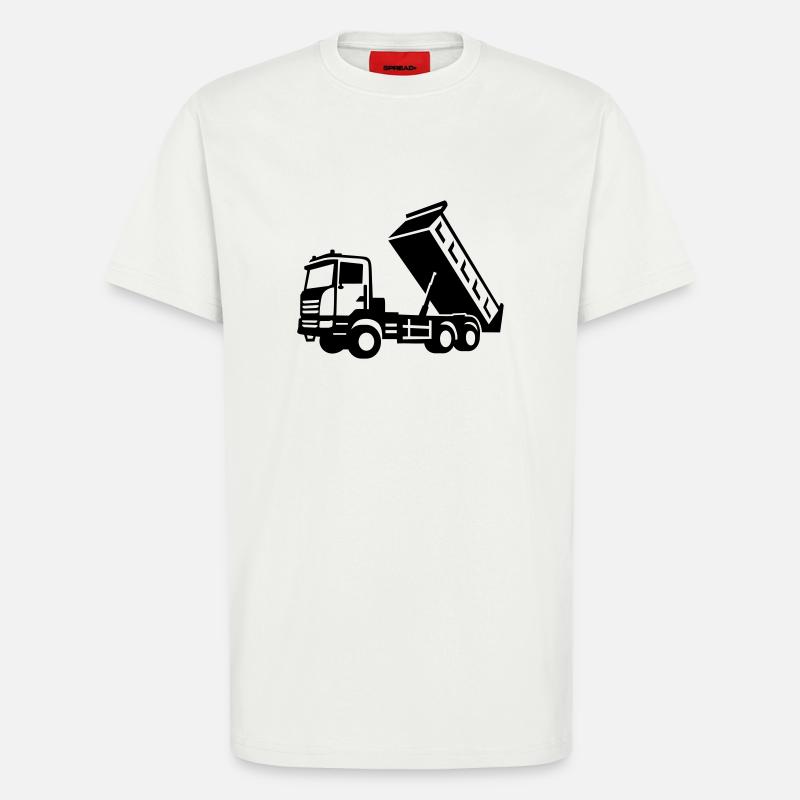 LKW - T-Shirt - made by SPREAD - OFF WHITE
