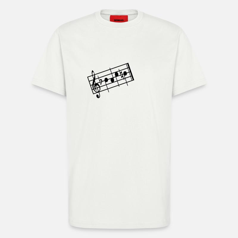 bach - T-Shirt - made by SPREAD - OFF WHITE