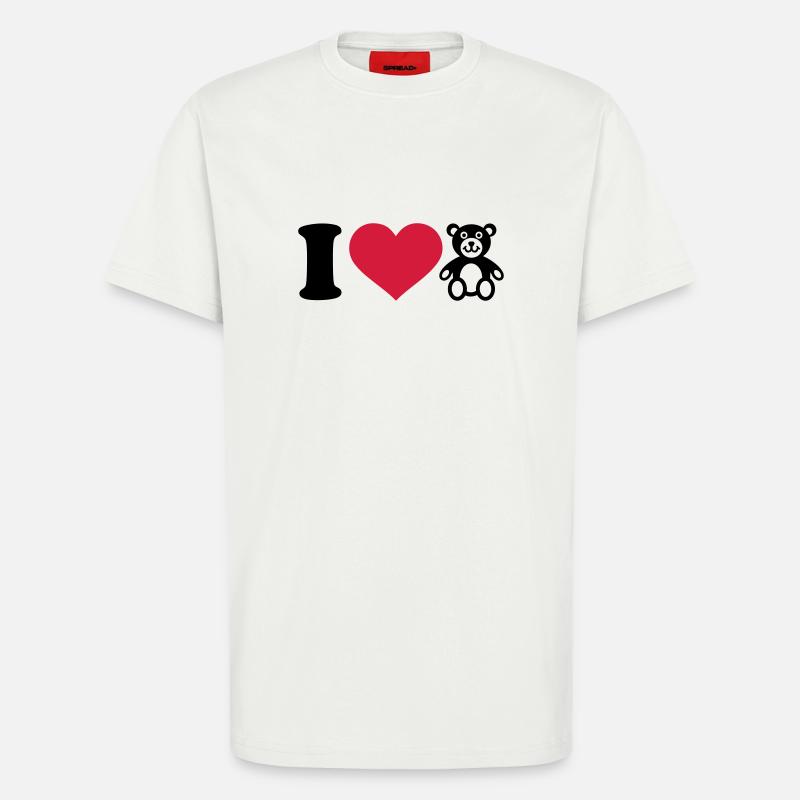 Teddy - T-Shirt - made by SPREAD - OFF WHITE