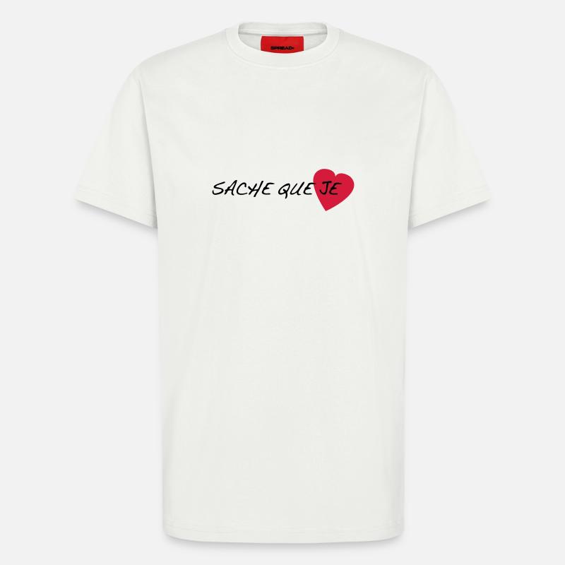 sache_que_je - T-Shirt - made by SPREAD - OFF WHITE