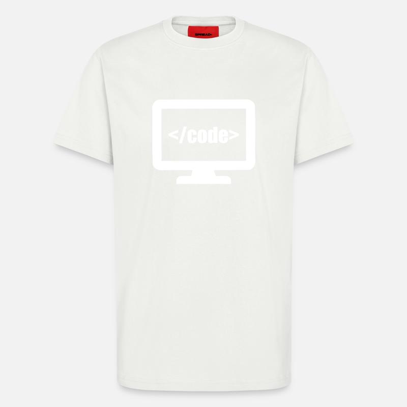 Programmierer - T-Shirt - made by SPREAD - OFF WHITE