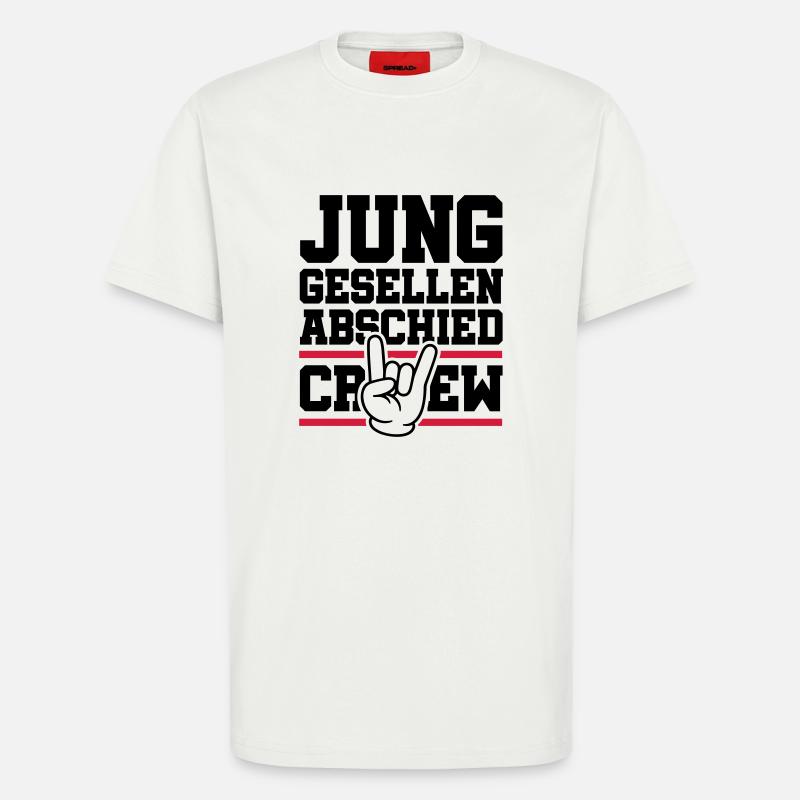 Junggesellenabschied Crew Jga - T-Shirt - made by SPREAD - OFF WHITE