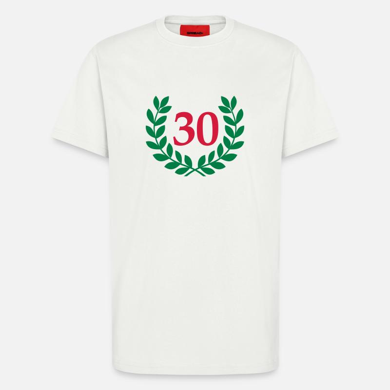 30 jähriges jubiläum - T-Shirt - made by SPREAD - OFF WHITE
