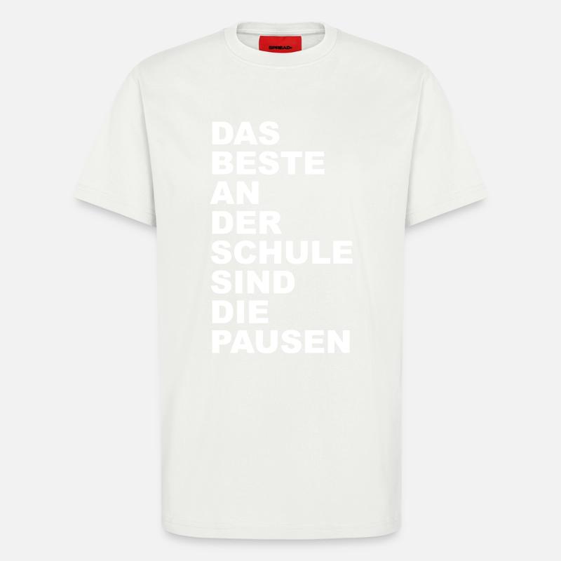 Das Beste der Schule - T-Shirt - made by SPREAD - OFF WHITE