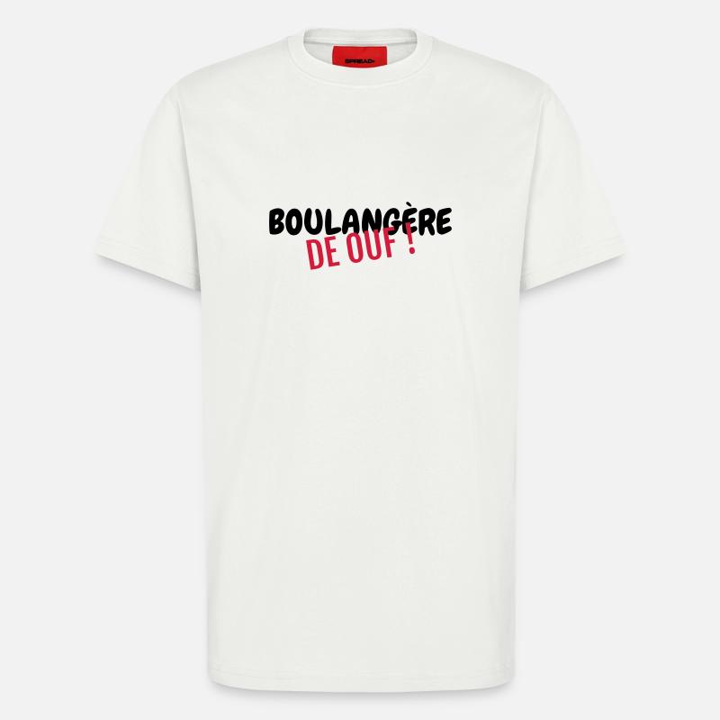Bäcker / Bäckerei / Bäckerin / Brot - T-Shirt - made by SPREAD - OFF WHITE
