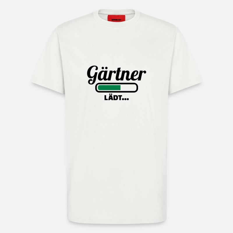 Gärtner - T-Shirt - made by SPREAD - OFF WHITE