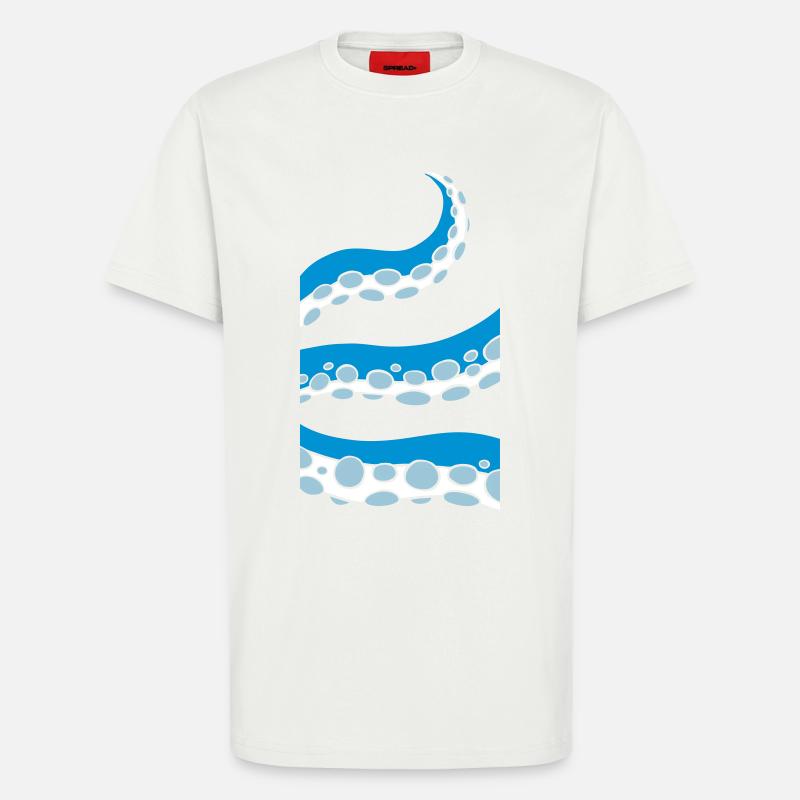 Tintenfisch Tentakel - T-Shirt - made by SPREAD - OFF WHITE