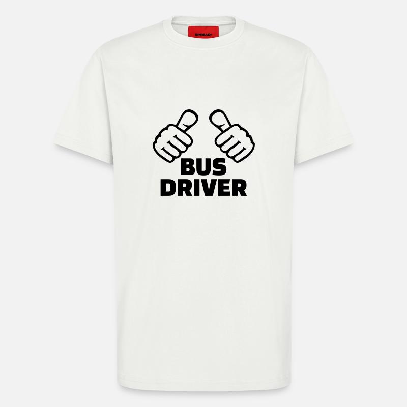 Busfahrer - T-Shirt - made by SPREAD - OFF WHITE